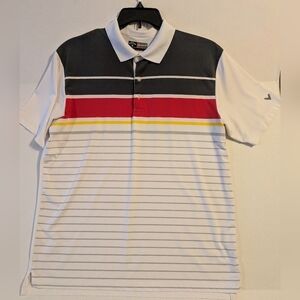 Callaway Golf Polo Shirt Mens medium Opti-Dri Soft Touch Stretch